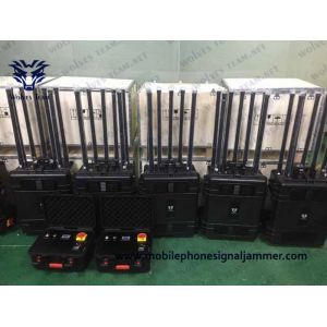 Buy cheap Waterproof Military Vehicle Bomb Jammer VHF UHF Cell Phone Signal Jammer With DDS Convoy Jamming System from wholesalers