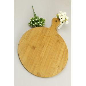Buy cheap high quality customized style wood bamboo pizza board for customer pizza cutting board from wholesalers