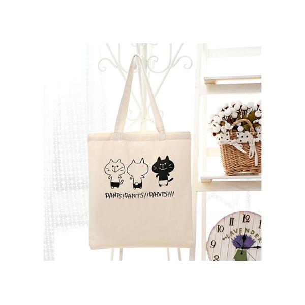 Quality Calico Promotional Shopping Canvas Bag Fashionable Printing 37*40 CM Size for sale