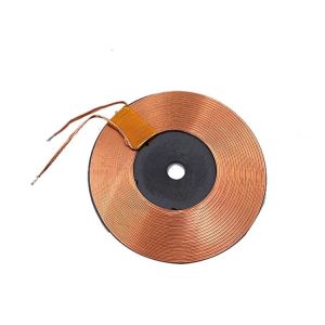 Customized Qi cooper wire charger receiver wireless charging coil