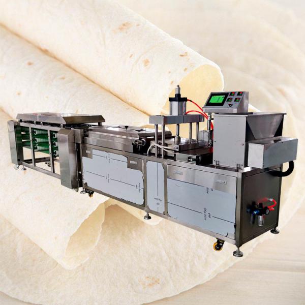 High Output High Quaity Automatic Silver BP Tortilla Machine With 1-4 Dough