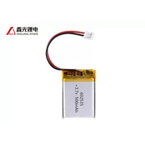 Buy cheap 3.7V 500mAh Small Lithium Polymer Power Tool Rechargeable Batteries from wholesalers