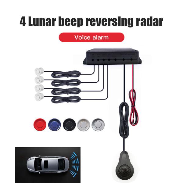 Quality Paking Sensor BG-B4S-YY Car Auto Vehicle Reverse with 8 Parking Sensors kit for sale