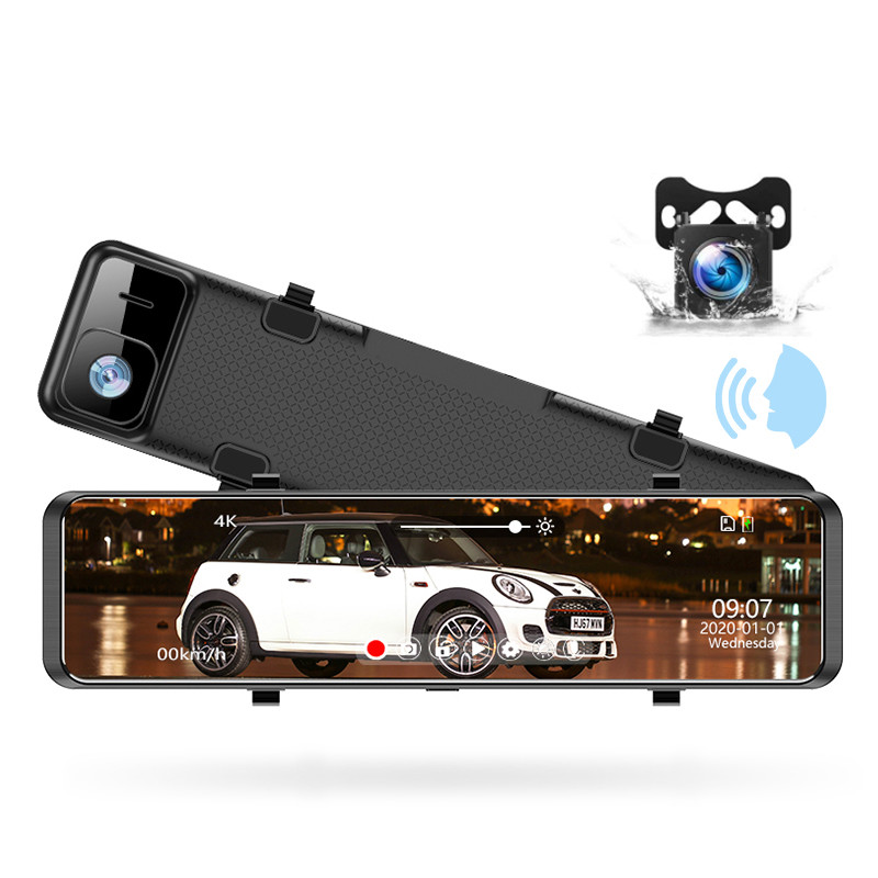 Buy cheap 12 11.26 Inch FHD IPS 2K Dash Camera Mirror Car DVR Voice Command product