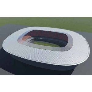 Buy cheap Large Span Steel Structure Stadium Reliable Prefab Space Frame Construction from wholesalers