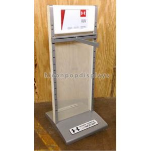 Adjustable Double Sided Hanging Garment / Clothes Display Racks Metal Material