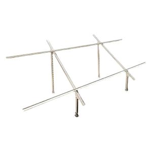 Solar Strut Channel Supported Installation Solar Pv Bracket For Frameless Roof