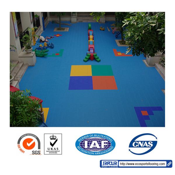 Buy cheap Antimicrobial Polypropylene Rubber Interlocking Exercise Floor Mats from wholesalers