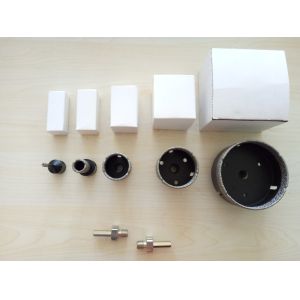 Buy cheap OD6mm - 100mm Vacuum Brazed Diamond Core Bit with no chipping from wholesalers