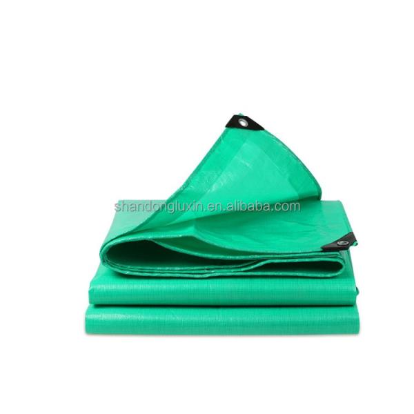 8*8-14*14 Density PE Coated Tarpaulin Fabric for Prefabricated Waterproof