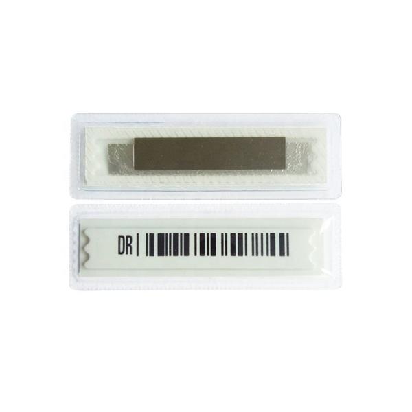 Buy cheap 50 X 13 X 2mm Waterproof Bar Code EAS 58KHz Security AM Soft Label from wholesalers