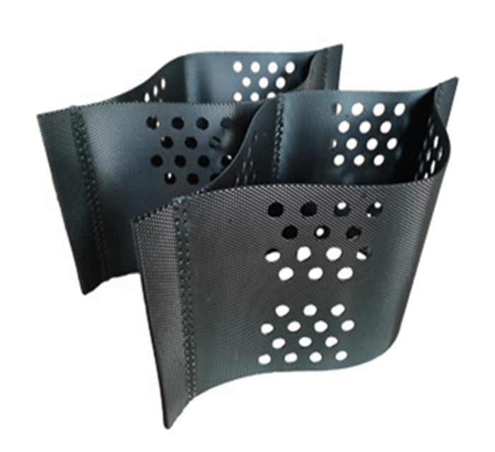 Buy cheap Honeycomb System Textured Perforated Geocell Width Retaining Wall Slope Soil Stabilization Highway Bed from wholesalers