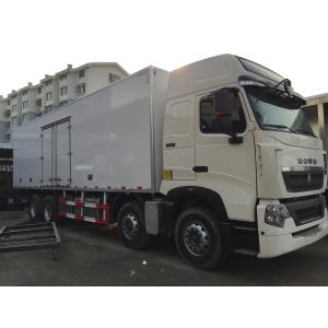 Buy cheap A7 Refrigerator Van Fiberglass Sandwich Panels Box Truck 30T for fish transport ISO / CCC / BV from wholesalers