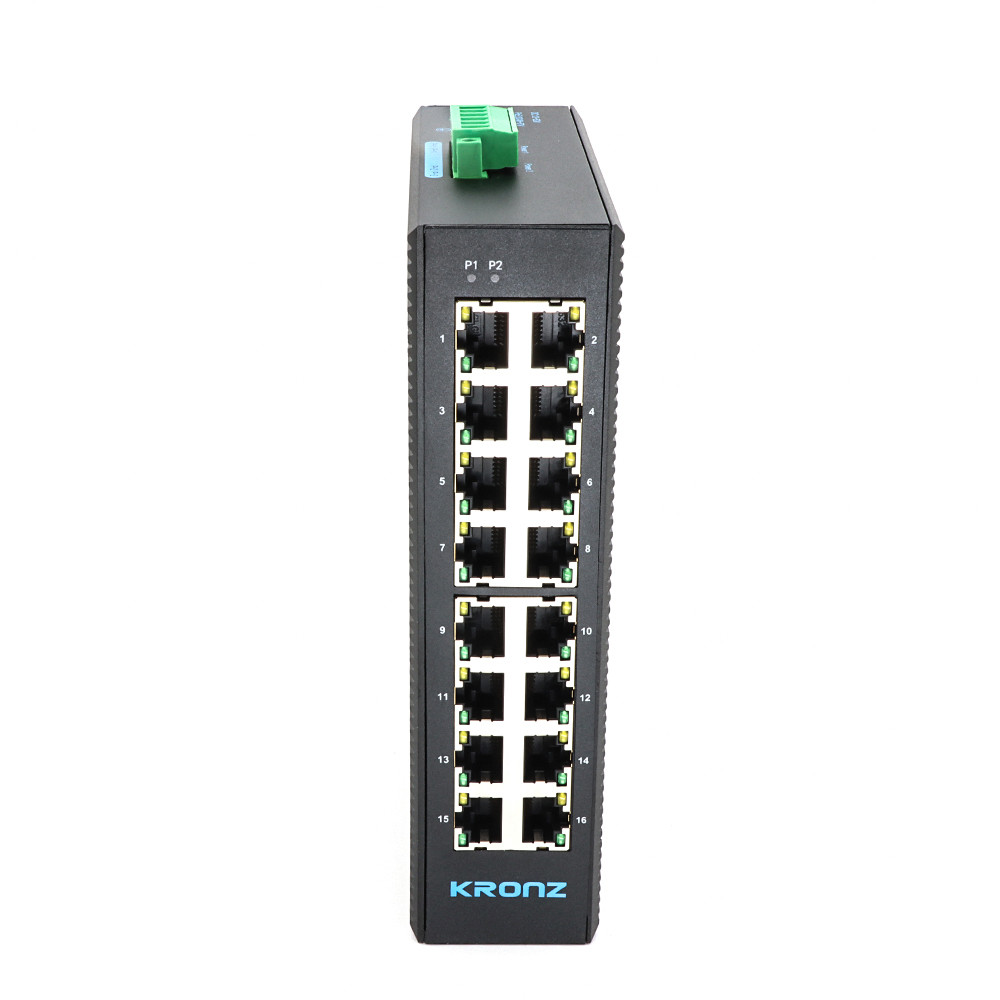 Buy cheap IP40 RJ45 Industrial Ethernet Switches 16 Port Unmanaged Network Switches from wholesalers
