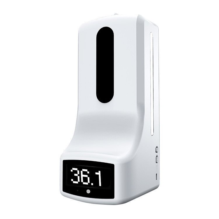 Buy cheap Wall Mount 1000ML Automatic Soap Dispenser With Temperature Measuring Scanner from wholesalers