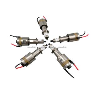 Buy cheap 60Khz 100w Ultrasonic Transducer With Titanium Booster , Micro Ultrasonic Transducer from wholesalers