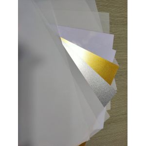 Buy cheap Silver Golden A4 200*300mm Non Glare Laminating Sheets from wholesalers