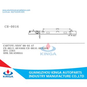 Buy cheap Radiator Water Plastic Tank for Chrysler NEON'00-03 OEM#5014580AA AT from wholesalers