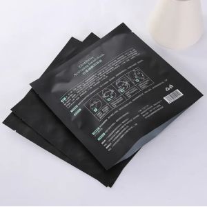 Buy cheap Custom Plastic Three Side Seal Pouches Flat Bags Flat Sachet from wholesalers