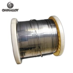 Buy cheap Ribbon 0.5mmx5mm Ni35Cr20 Flat Wire Nichrome Alloy from wholesalers