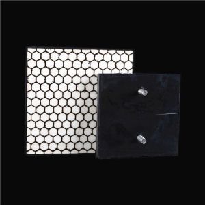 Buy cheap 92% 95% Ceramic Wear Liners Ceramic Rubber Composite Liner With Steel from wholesalers