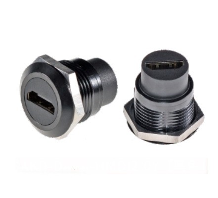 Buy cheap Zinc Alloy Round Dustproof Audio Data Connector for Industrial Electronics Accessories and HDMI from wholesalers
