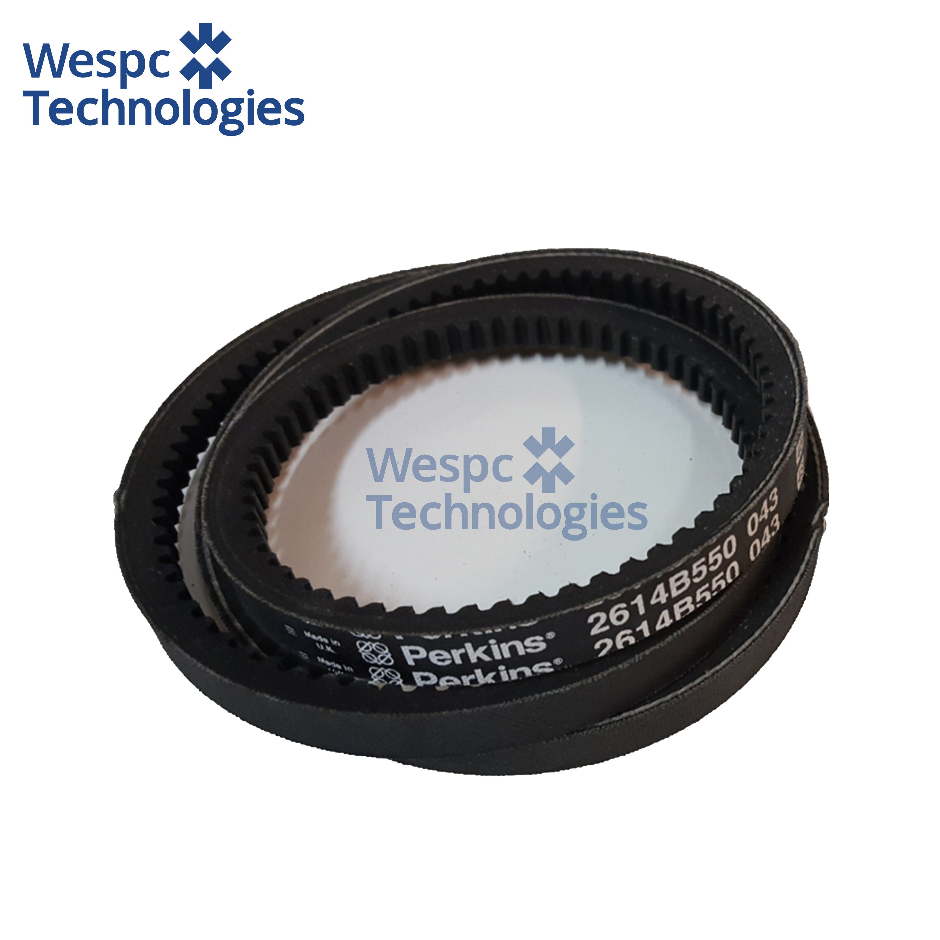 Buy cheap WESPC Fan Belt 2614B650/2614B550 for Perkins Diesel Engines OEM Replacement from wholesalers