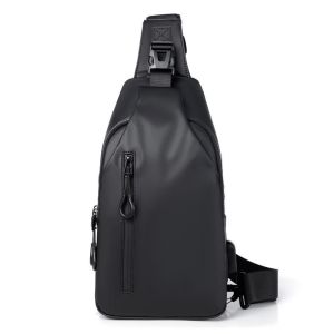 Buy cheap ISO Waterproof Crossbody Sling Bag Mens Sling Chest Bag With USB Charging from wholesalers