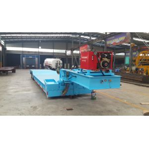 Buy cheap 13t Grade Heavy Duty Gooseneck Low Bed Excavator Semi Trailer with Customization from wholesalers