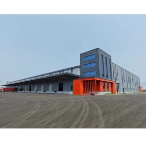 Excellent Quality PU Panel Steel Structure Frame Food Processing Warehouse