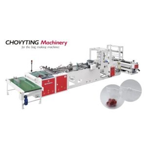 Frosted PE Poly Zip Lock Bag Making Machine 40m/Min