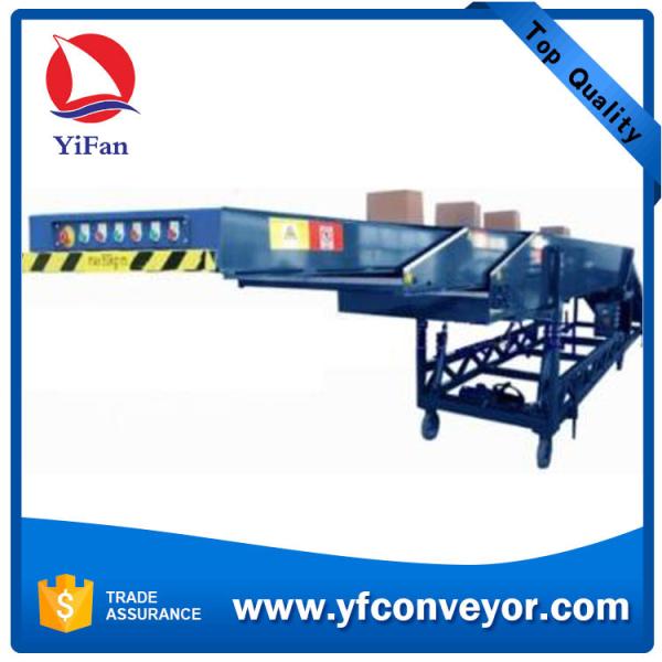 Quality Portable Motorized Belt Truck Unloading Telescopic Conveyor for sale