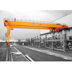Buy cheap One Leg Semi Gantry Crane Warehouse Use With Trolley Traveling Mechanism from wholesalers