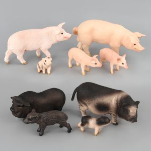Buy cheap Custom Simulation Animals Model Toys Sets Pig Plastic Action Figures Educational Toys from wholesalers