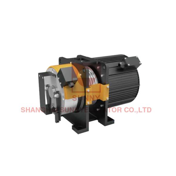 Buy cheap 220V/380V Voltage Gearless Traction Machine For Elevator With IP41 Protection Grade And 2 1 Roping from wholesalers