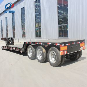 Buy cheap Hydraulic Removable Gooseneck Lowboy Trailer 100T Payload 18000mm from wholesalers