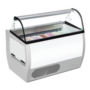 Buy cheap Convenient Ice Cream Scoop Display Freezer Shelf Height / Angle Can Be Adjusted from wholesalers