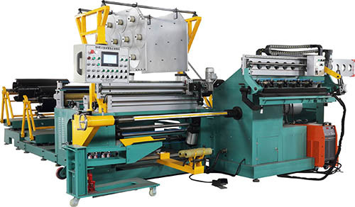 Copper Power Transformer Coil Winding Machine With Payoff Rack Hv Coil Winding