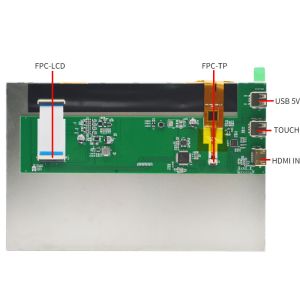 300cd/m2-1000cd/m2 PCAP Touch Display 10.1 Inch HDMI With Raspberry Pi