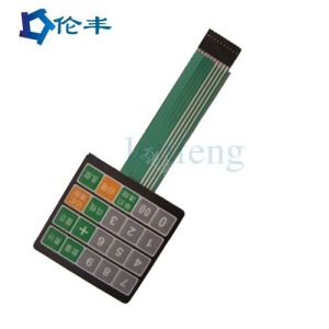 3M467 Adhesive Matte Flat Membrane Switch Prototype PET Screen Printing