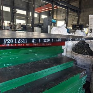P20 Mold Steel with Milled and Grinding Surface ASTM 420 and Width >=155mm for