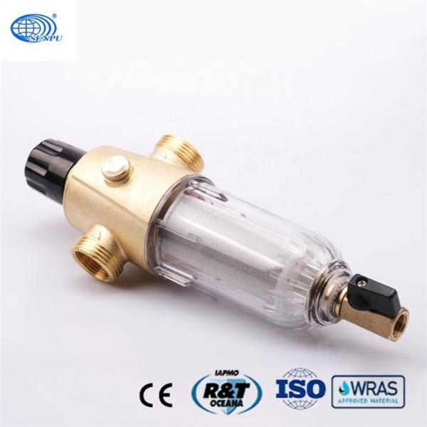 Quality Brass RO Pre Filter Household Water Purifier 1.6Mpa ISO5208 for sale