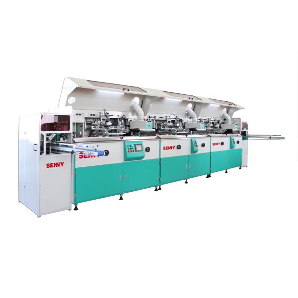 Automatic Linear Screen Printing Machine for Plastic Bottles with Plasma Surface