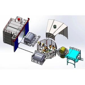 Buy cheap Rotational Molding Water Tank Manufacturing Machine Customized Multifunctional from wholesalers