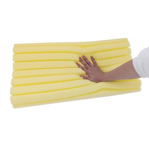 Buy cheap Wave Foam Ribbed Cervical Contour Perfect Neck Pillow Good Sleep from wholesalers