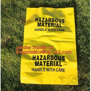Buy cheap autoclavable ldpe medical biohazard waste plastic bags for clinical waste, Biohazard disposable medical sterilization, h from wholesalers