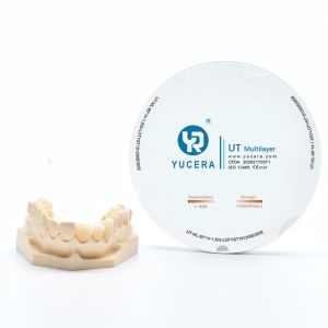 Buy cheap Dental Milling Machine Yucera  UT Multilayer Zirconia Blocks Zirconia Block Use Zirconia Disk from wholesalers
