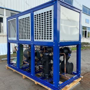 Buy cheap DM Industrial Air Cooler Condenser H Type Customized with Direct Drive / Axial Fan from wholesalers