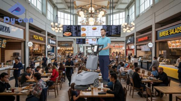 Quality WS15 Compact Floor Scrubber with 14-inch Cleaning Path 15L Recovery Tank and 12L Solution Tank for Tight Spaces for sale