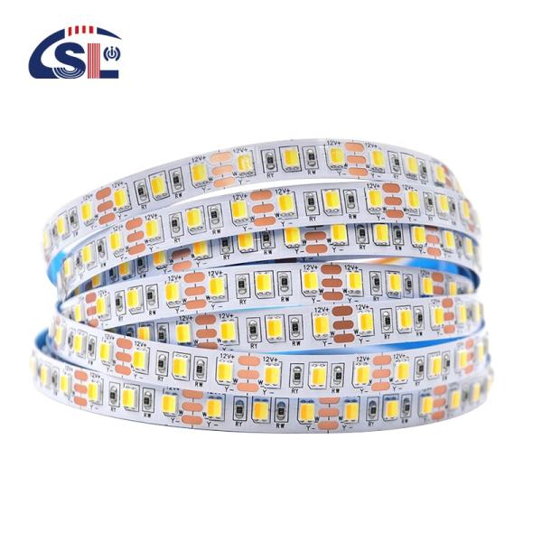 CCT 12V24V 8mm 120leds 3000K-6500K 35Copper Led Strip Light for TV Backlight Cabinet